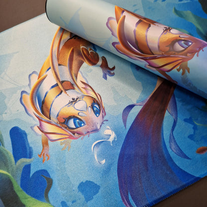 Dragon Shield The Cinderfin Playmat and Tube Gaming Accessory by Arcane Tinmen 4