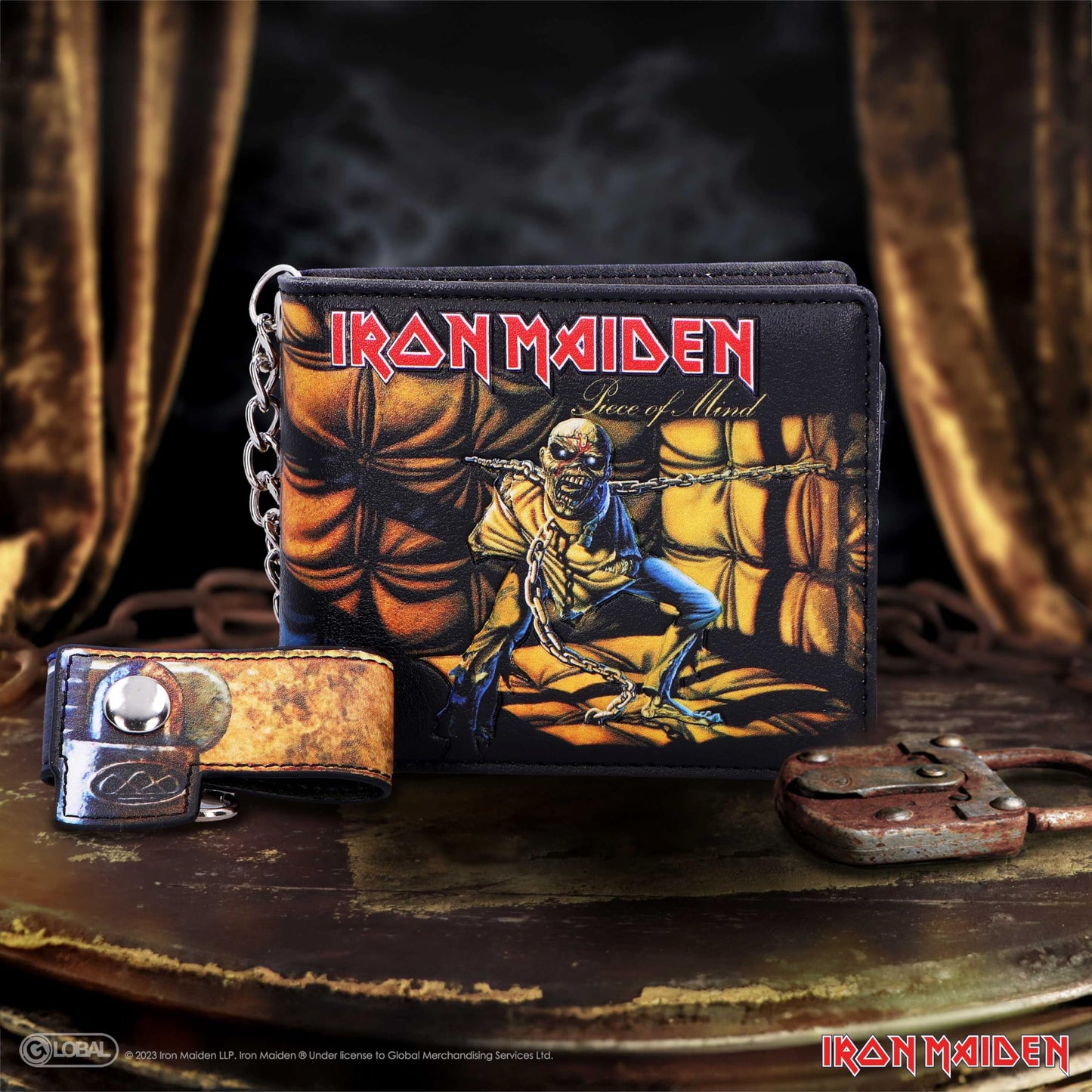 Iron Maiden Piece of Mind Artwork Wallet 11cm Officially Licensed 5