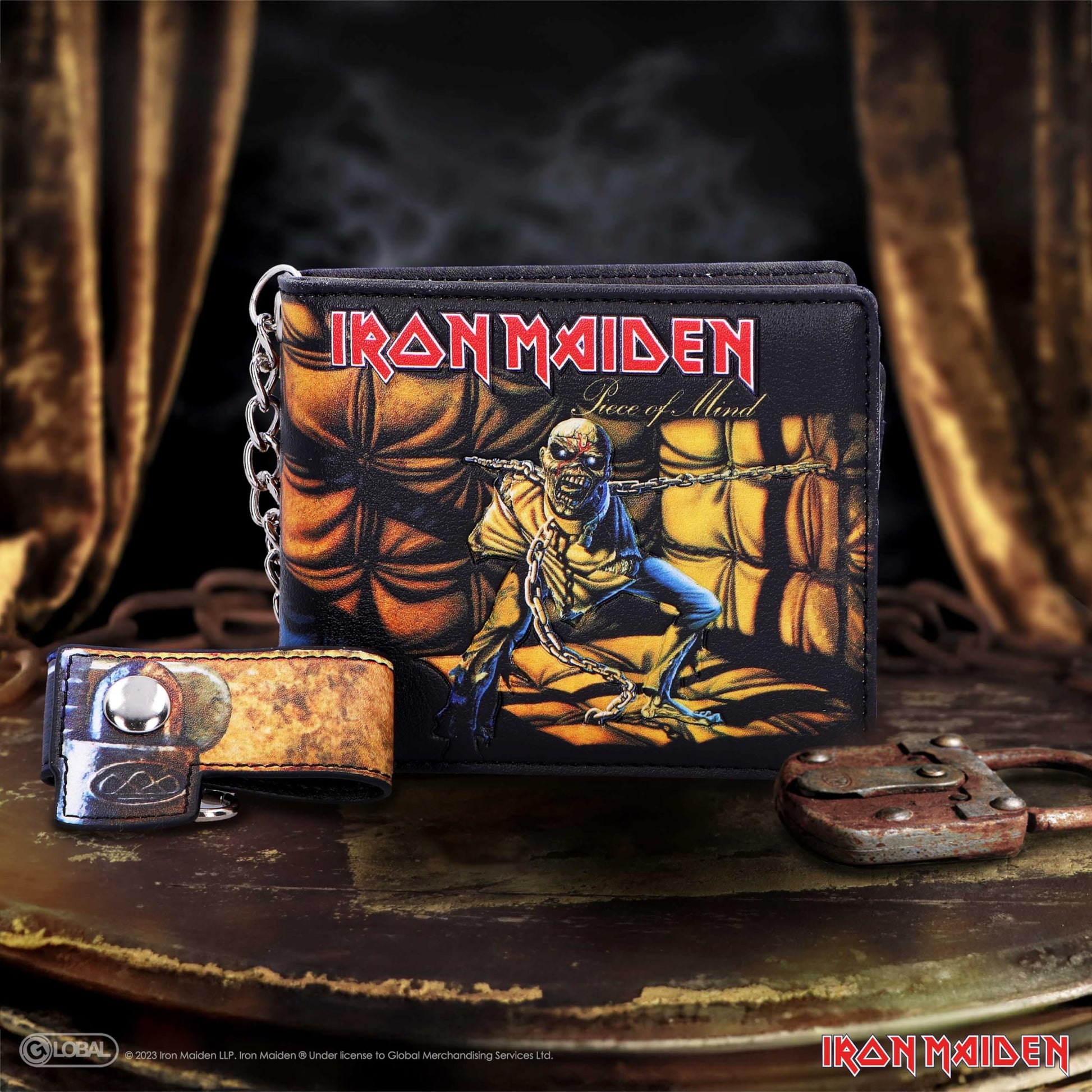 Iron Maiden Piece of Mind Artwork Wallet 11cm Officially Licensed 5