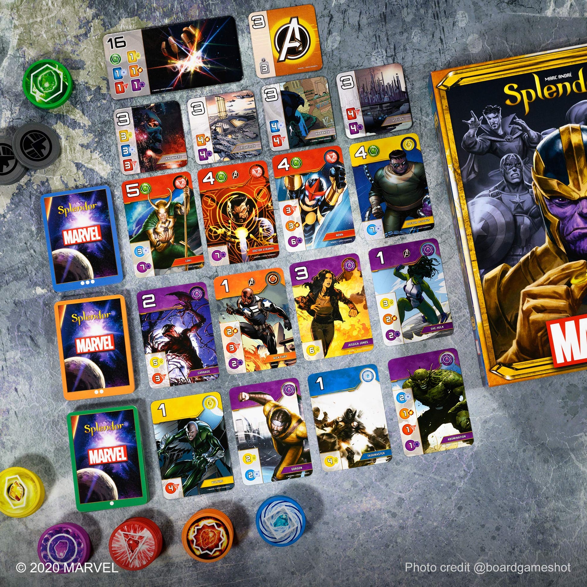 Splendor Marvel Board Game by Space Cowboys 4