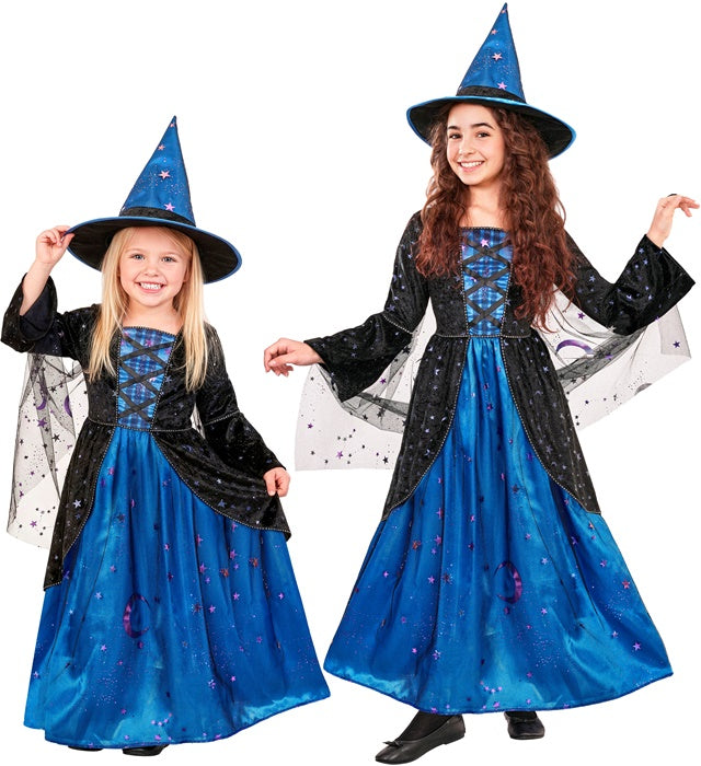 Witch  Dress With Veil, Hat 
