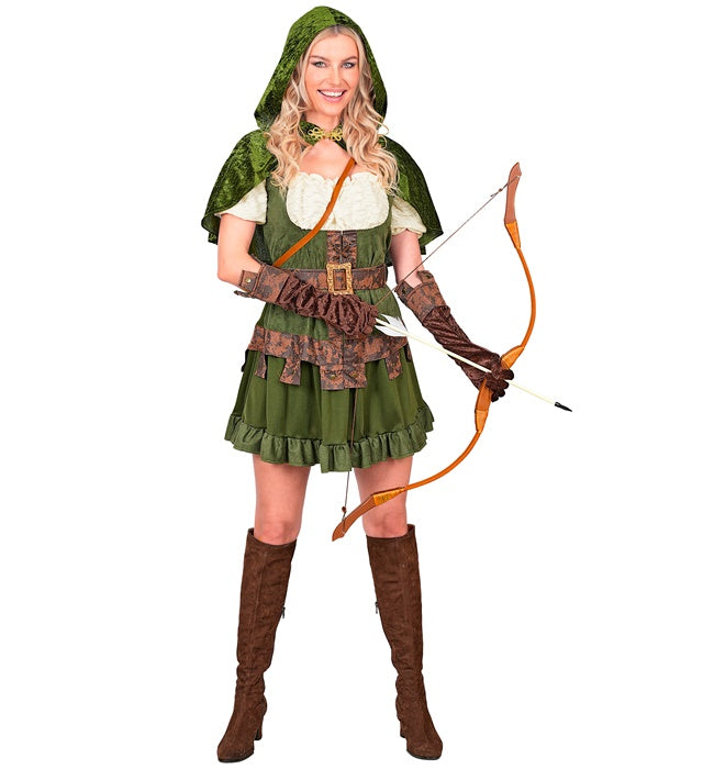 Robin Of Sherwood  Dress, Belt, Capelet, Gloves 