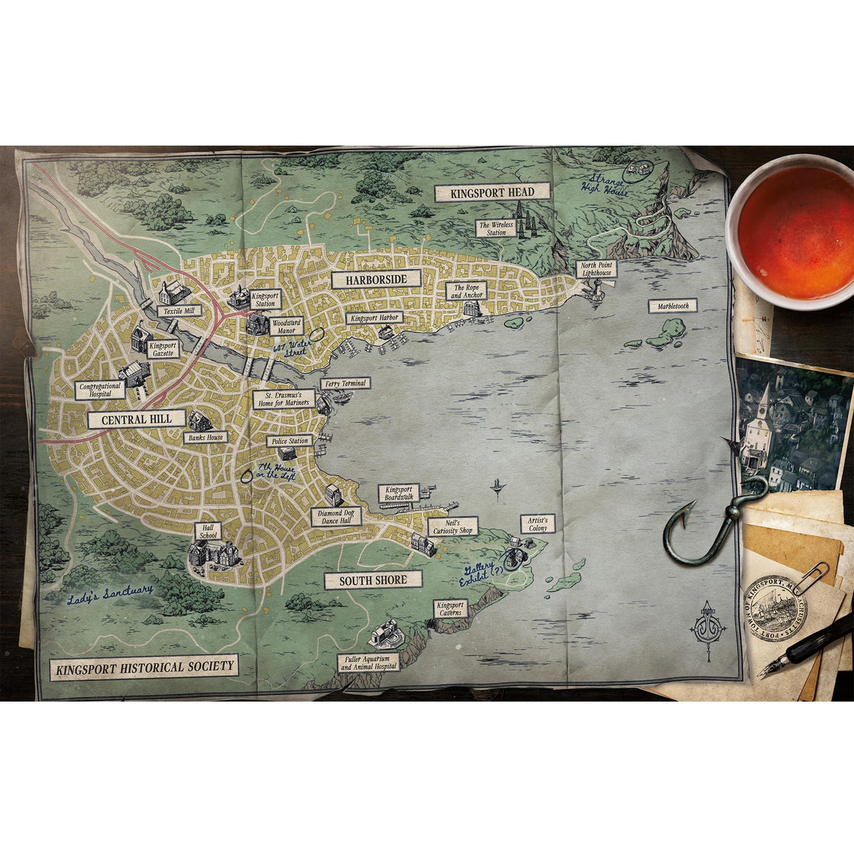 Arkham Horror RPG Dreams of Kingsport Roleplaying Game by Edge Entertainment Studio 3