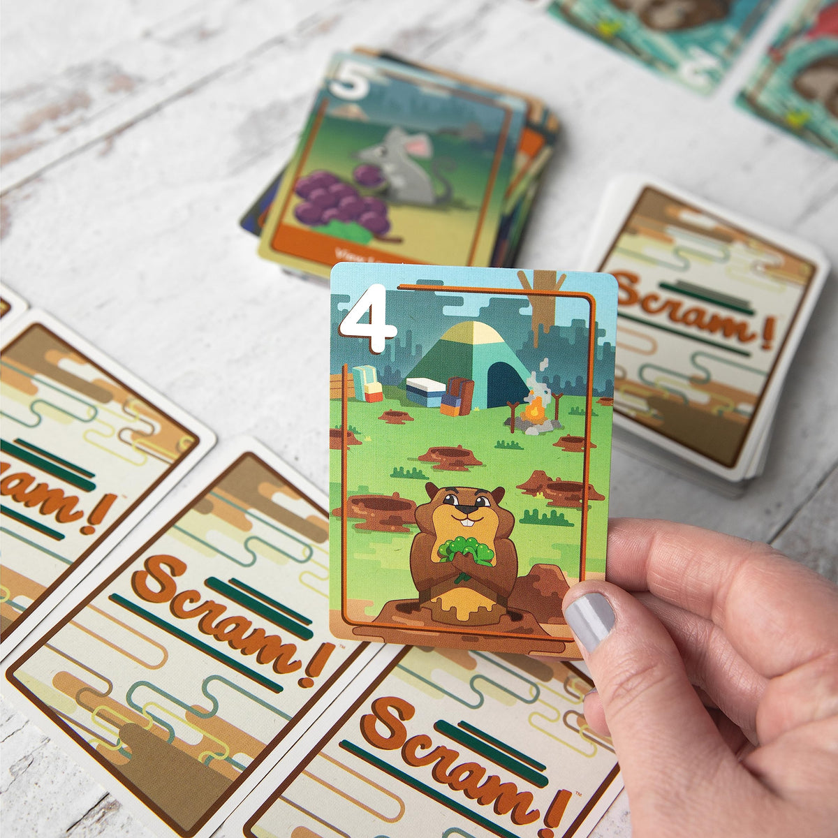 Scram! - A Terrific Card Game for Fast-Paced Fun! Great Card Game for Kids and The Whole Family 5