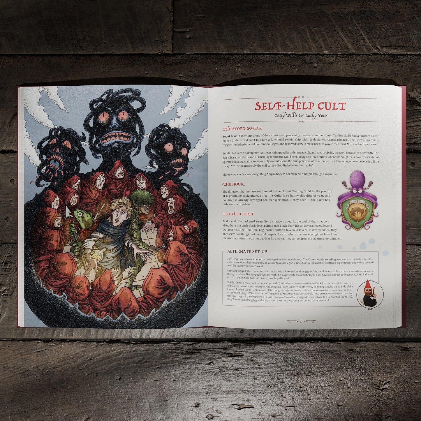 Modiphius Entertainment: One More Quest: The Adventures Mixtape - Hardcover RPG Supplement Book. Dungeon Crawling Expansion, Tabletop Role Playing 3