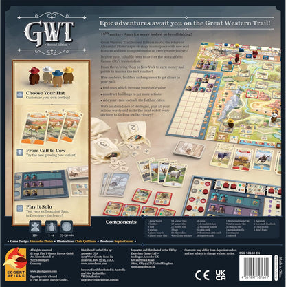 Great Western Trail 2nd Edition Board Game by Lookout Spiele