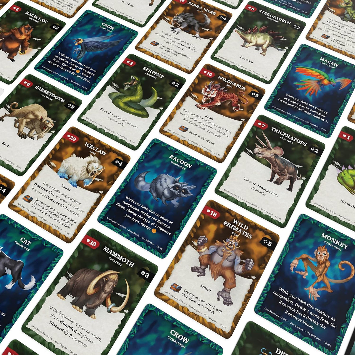 Board Royale The Island Wild Hunt Card Game Expansion