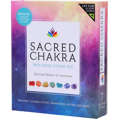 Sacred Chakra Wellness Stones Kit 8