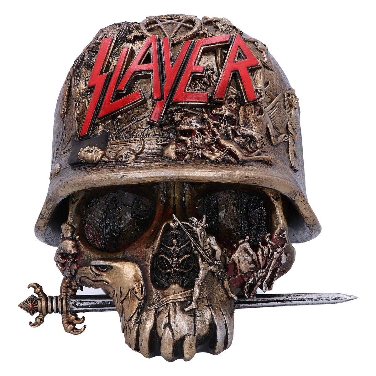 Slayer Eagle Helmet Skull Logo Trinket Box 17.5cm Officially Licensed 2