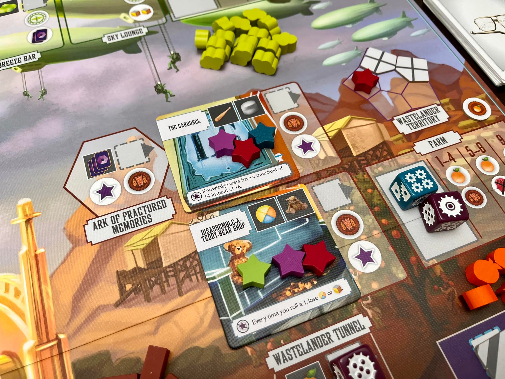 Stonemaier Games: Euphoria: Build a Better Dystopia (Base Game) | Competitive Dice Worker Placement Strategy Board Game | for Adults and Family | 2-6 Players, 60 Mins, Ages 14+ 5
