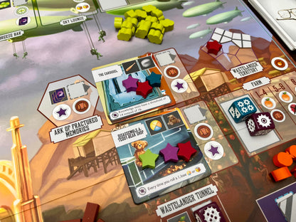 Stonemaier Games: Euphoria: Build a Better Dystopia (Base Game) | Competitive Dice Worker Placement Strategy Board Game | for Adults and Family | 2-6 Players, 60 Mins, Ages 14+ 5