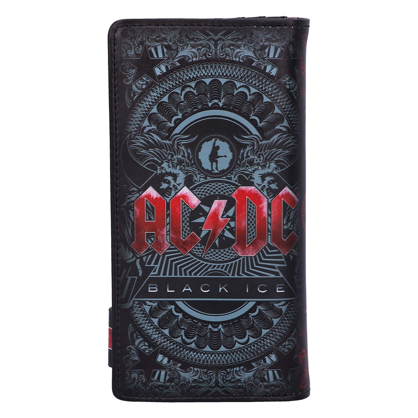 ACDC Black Ice Album Embossed Purse Wallet 18.5cm Officially Licensed 4