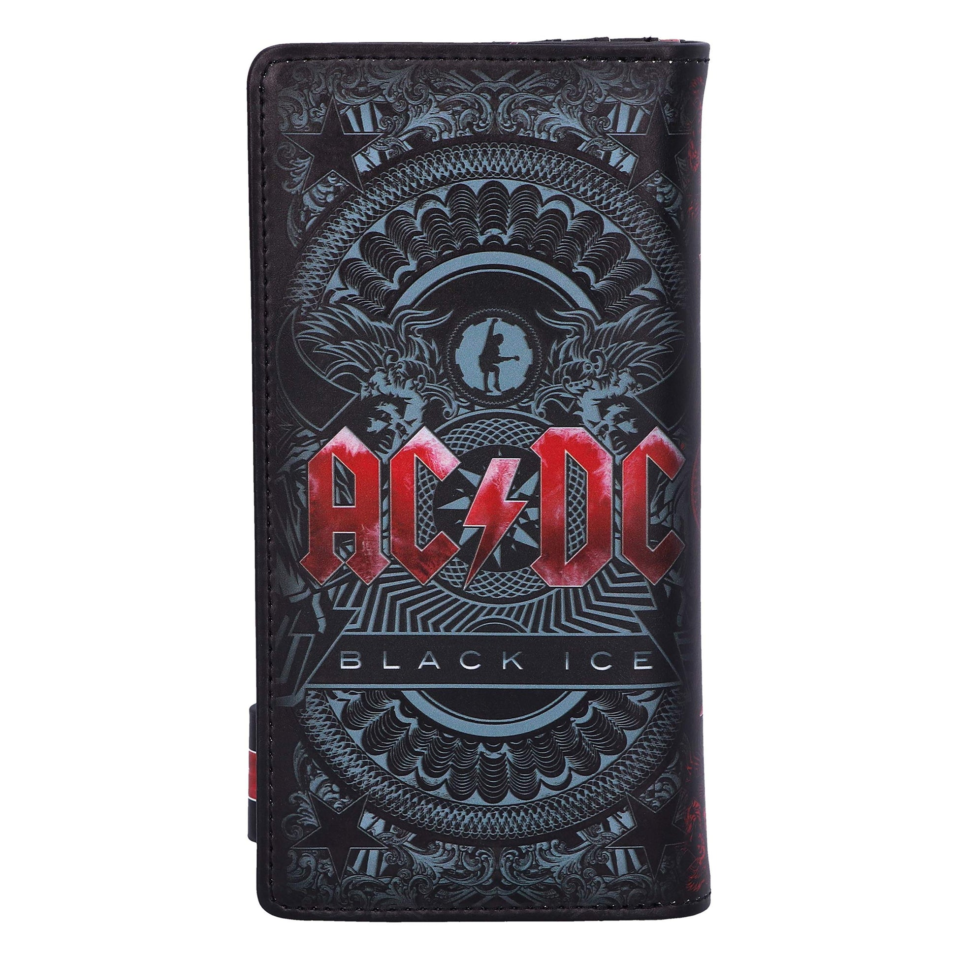 ACDC Black Ice Album Embossed Purse Wallet 18.5cm Officially Licensed 4