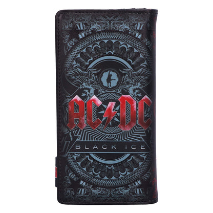 ACDC Black Ice Album Embossed Purse Wallet 18.5cm Officially Licensed 4
