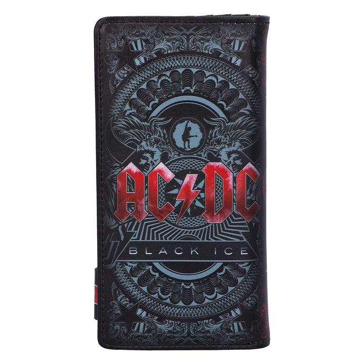ACDC Black Ice Album Embossed Purse Wallet 18.5cm Officially Licensed