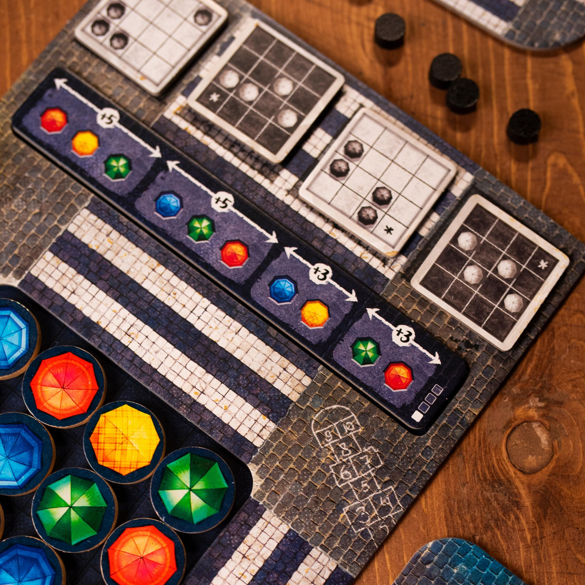 Pandasaurus Games Umbrella Board Game - A Vibrant New York City Strategy Game, Fun, Challenging Family Game for Kids & Adults, Ages 8+, 1-4 Players, 30 Min Playtime, Made by Pandasaurus Games 4
