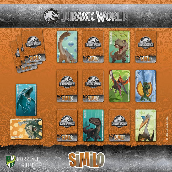 Similo Jurassic World Card Game by Horrible
