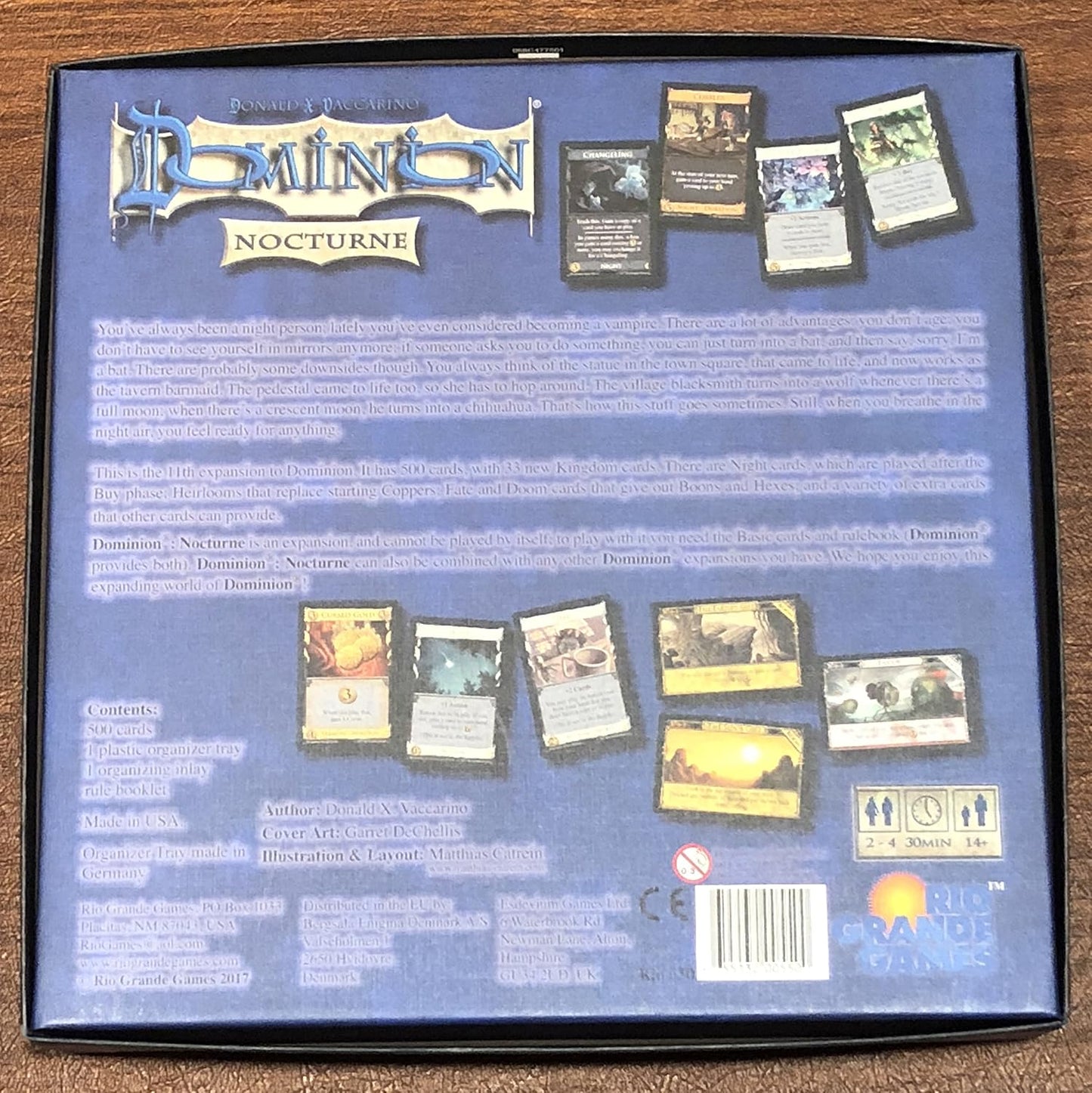 Dominion Nocturne Card Game Expansion
