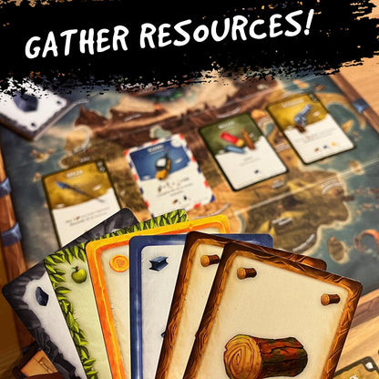 Board Royale The Island Survival Card Game