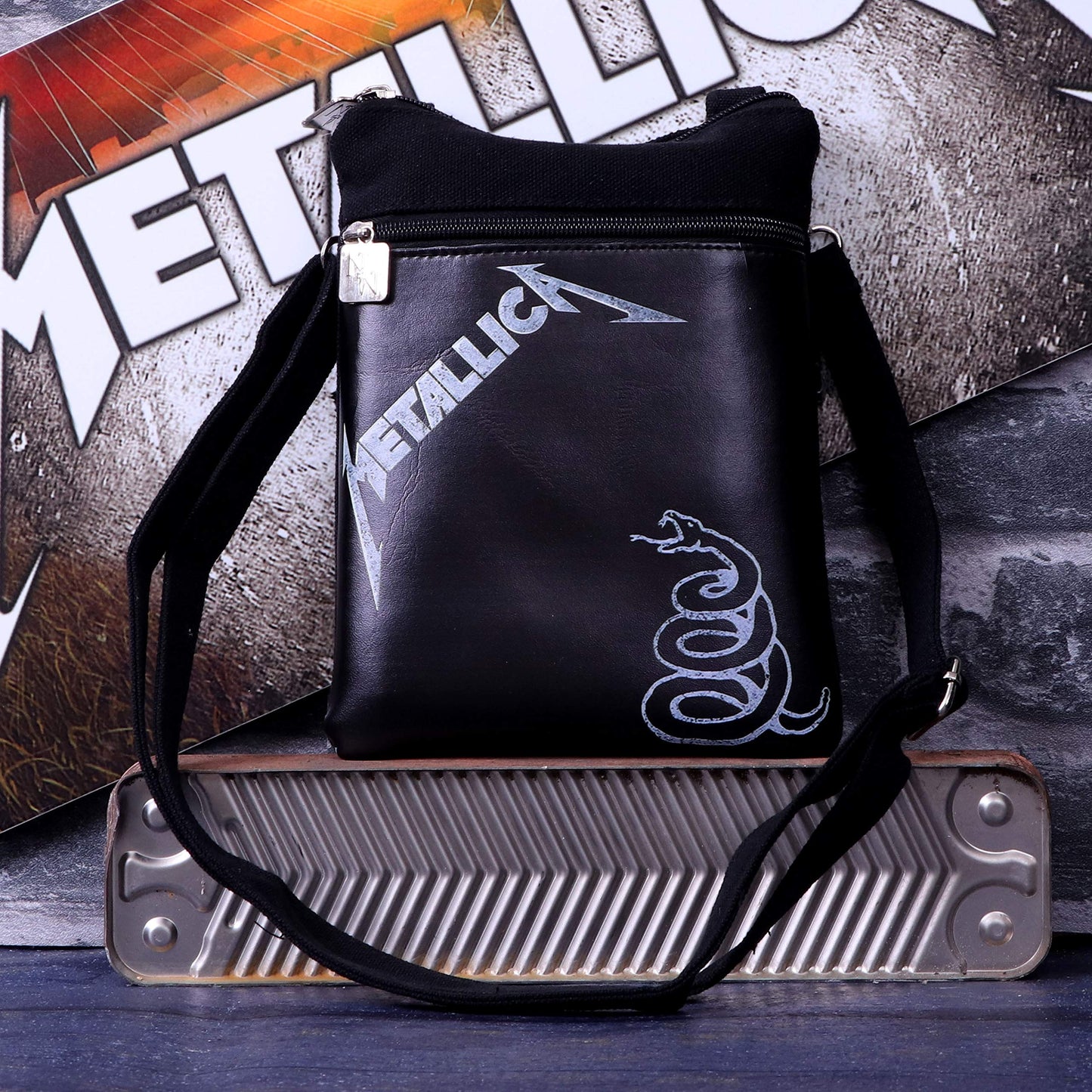 Metallica The Black Album Shoulder Bag 23cm Officially Licensed 6