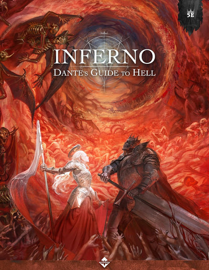 Dantes Guide to Hell Inferno 5E Roleplaying Game by Acheron