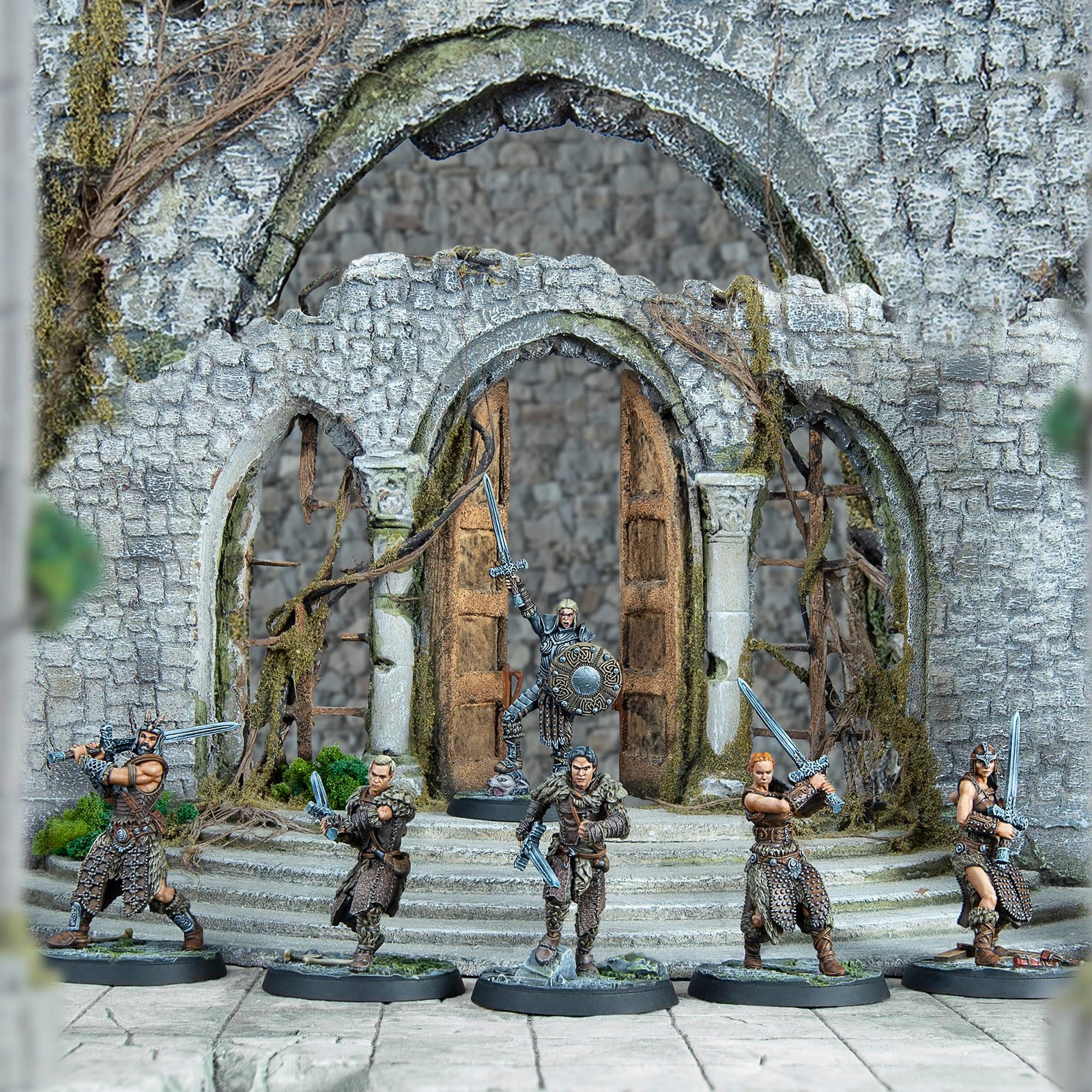 Modiphius Entertainment: The Elder Scrolls: Call to Arms: The Silver Hand - 6 Figures, Unpainted Resin Miniatures & Scenic Bases, Tabletop Miniatures 2