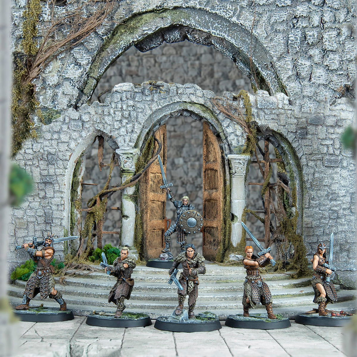 Modiphius Entertainment: The Elder Scrolls: Call to Arms: The Silver Hand - 6 Figures, Unpainted Resin Miniatures & Scenic Bases, Tabletop Miniatures 2