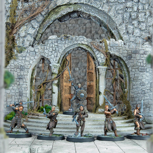 Modiphius Entertainment: The Elder Scrolls: Call to Arms: The Silver Hand - 6 Figures, Unpainted Resin Miniatures & Scenic Bases, Tabletop Miniatures 2