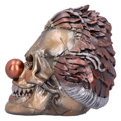 Mechanical Laughter Horror Steampunk Clown Skull Ornament 18cm 4