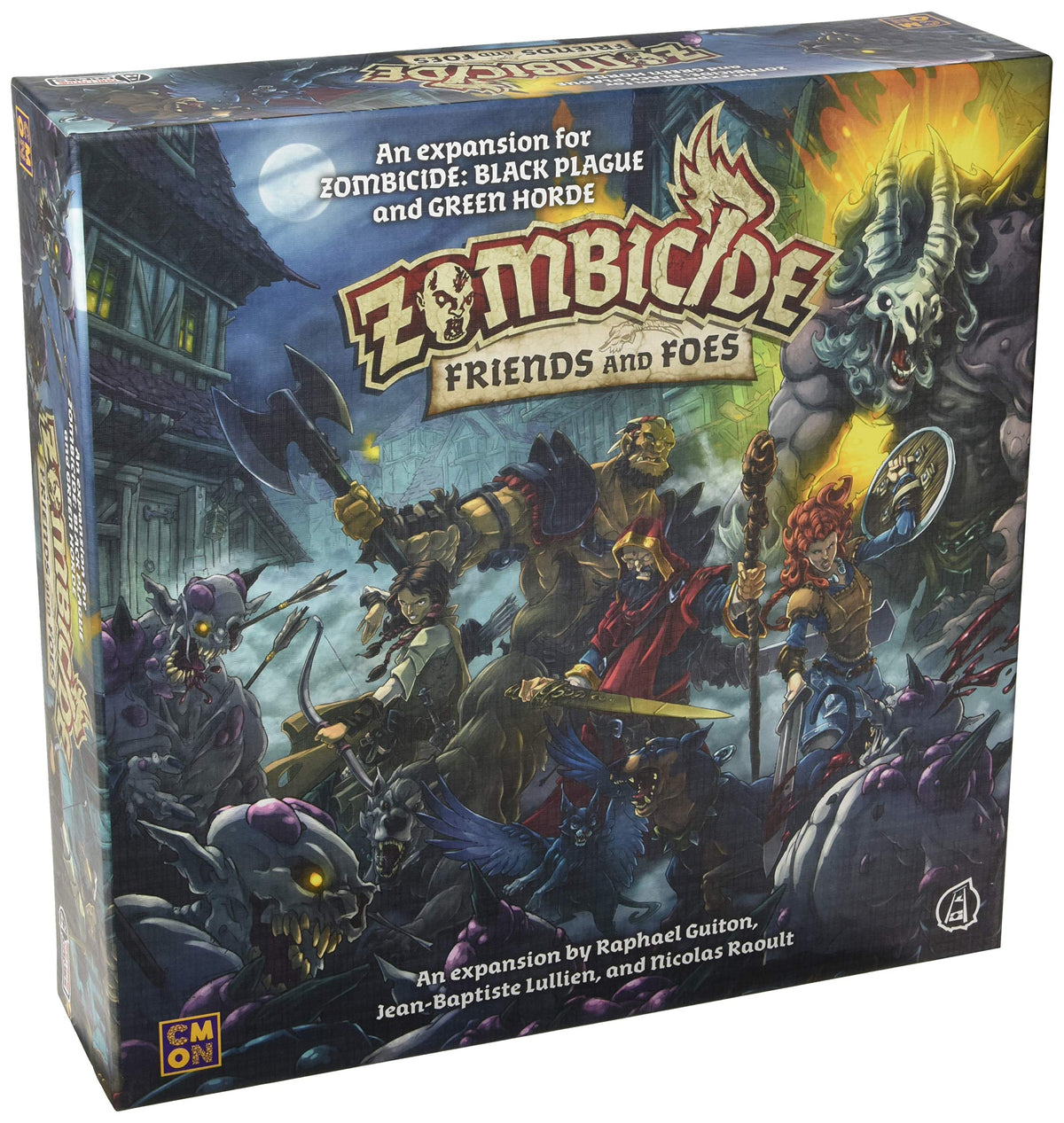 Zombicide Green Horde Friends and Foes Board Game by Guillotine Games 1