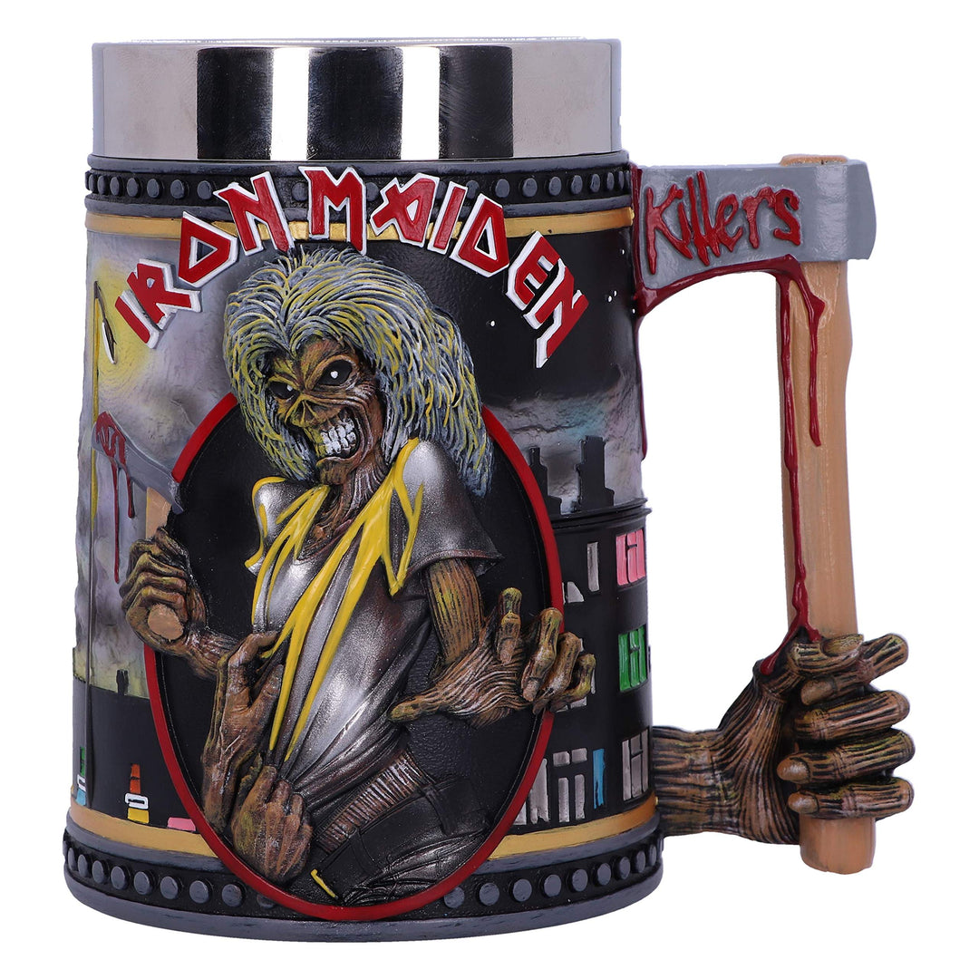 Iron Maiden The Killers Eddie Album Tankard 15.5cm Officially Licensed