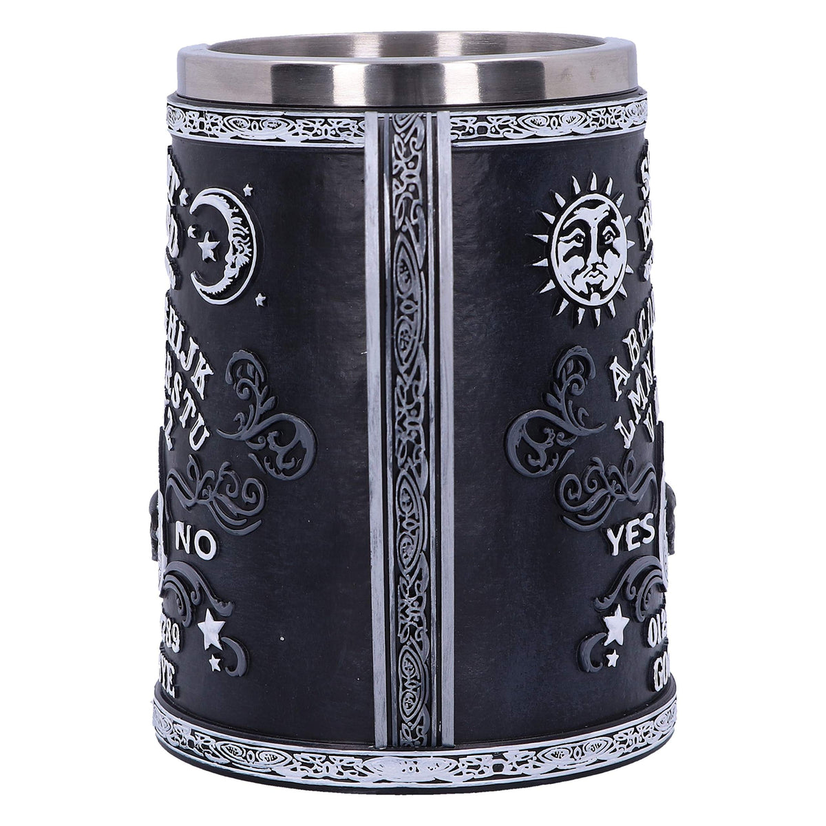 Black and White Spirit Board Tankard Mug 3