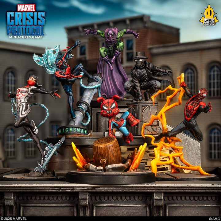 Marvel: Crisis Protocol - Silk & Spider-Ham & Spider-Man Noir 3