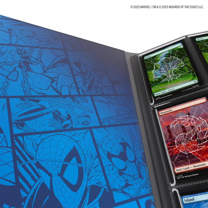 Gamegenic MTG Marvel's Spider-Man 24-Pocket Album- Spider-Man/Green Goblin