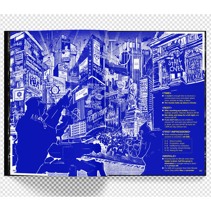 Free League Publishing CY_Borg Core Rulebook - Hardback Book, SciFi RPG Medium, Purple