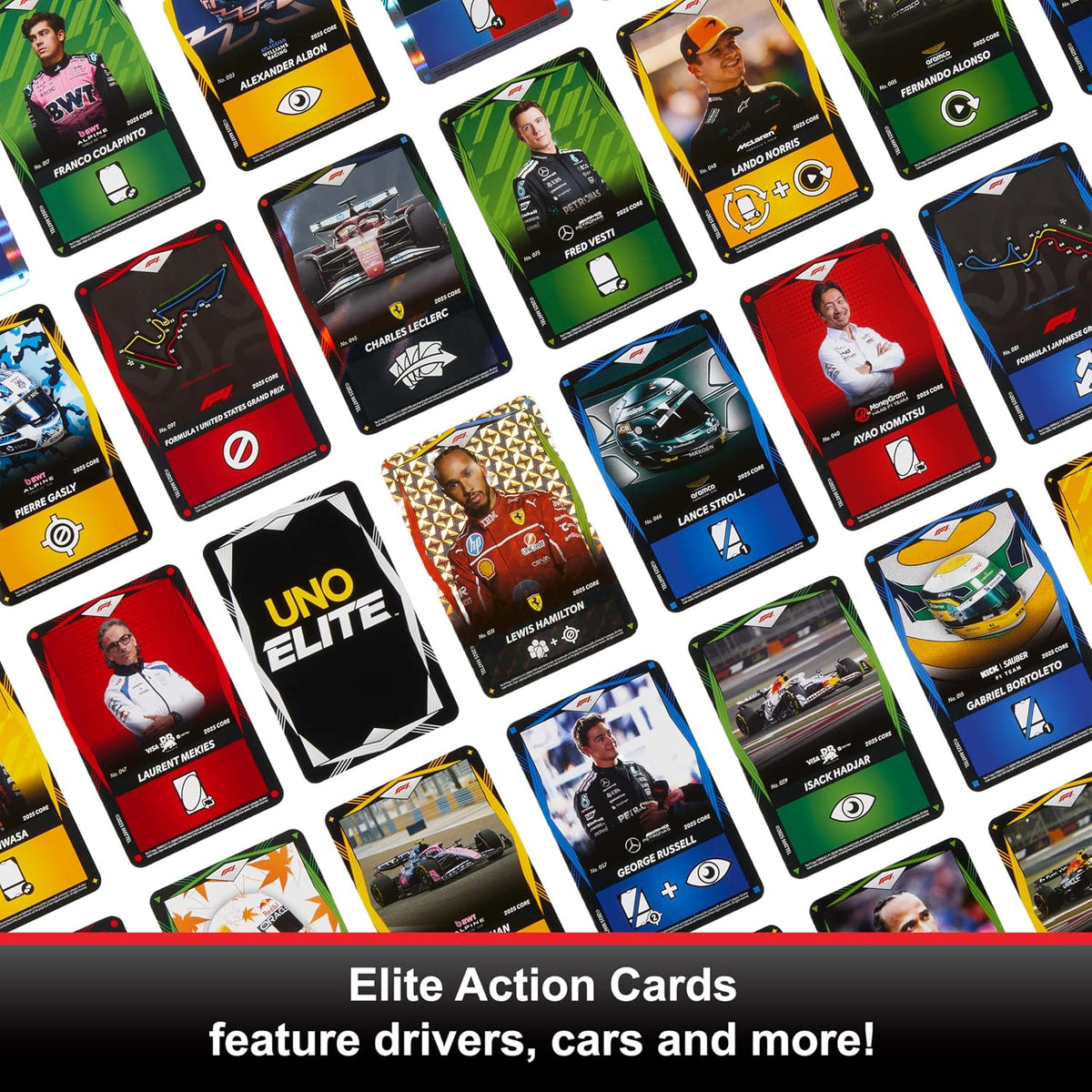 UNO Elite F1 2025 Core Edition Starter Set Card Game
