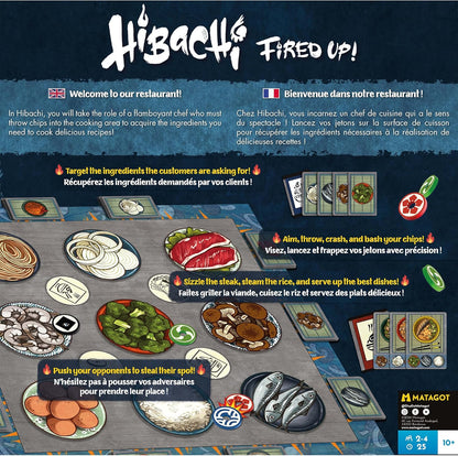 Hibachi Fired Up Board Game