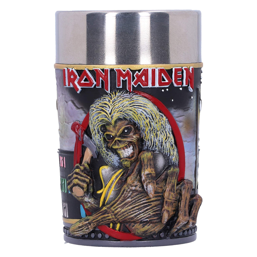 Iron Maiden The Killers Eddie Album Shot Glass 8.5cm Officially Licensed