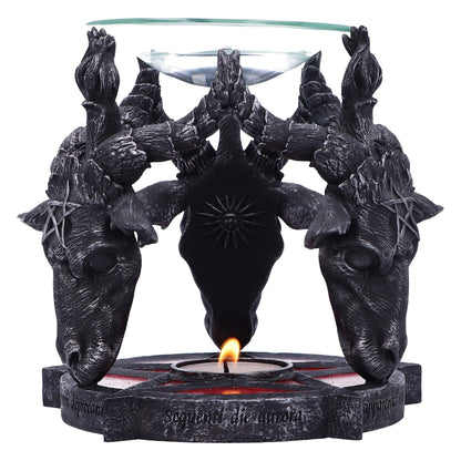 Occult Baphomet Head Oil Burner 13.5cm 3