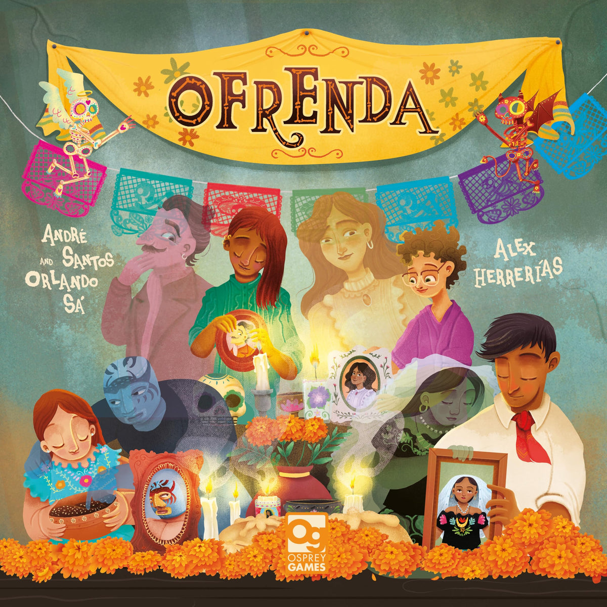 Ofrenda Board Game by Osprey 1