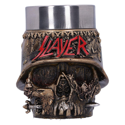 Slayer Eagle Helmet Skull Logo Shot Glass 9cm Officially Licensed 2