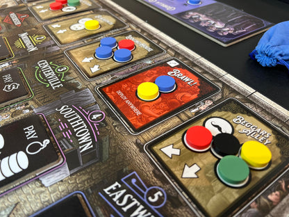 5 Wards Board Game Competitive Strategy for Adults and Families from Frown Clowns 5
