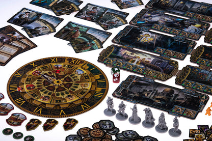 City of The Great Machine Board Game | 1-4 Players | Ages 14 and up | Steampunk | One-vs-Many | Hidden Movement | Cooperative & Solo | Average Playtime 45-90 min 6