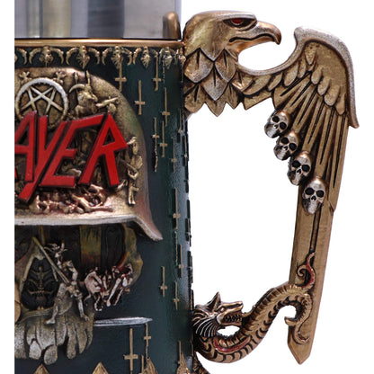 Slayer Eagle Helmet Skull Logo Tankard 16.5cm Officially Licensed 5