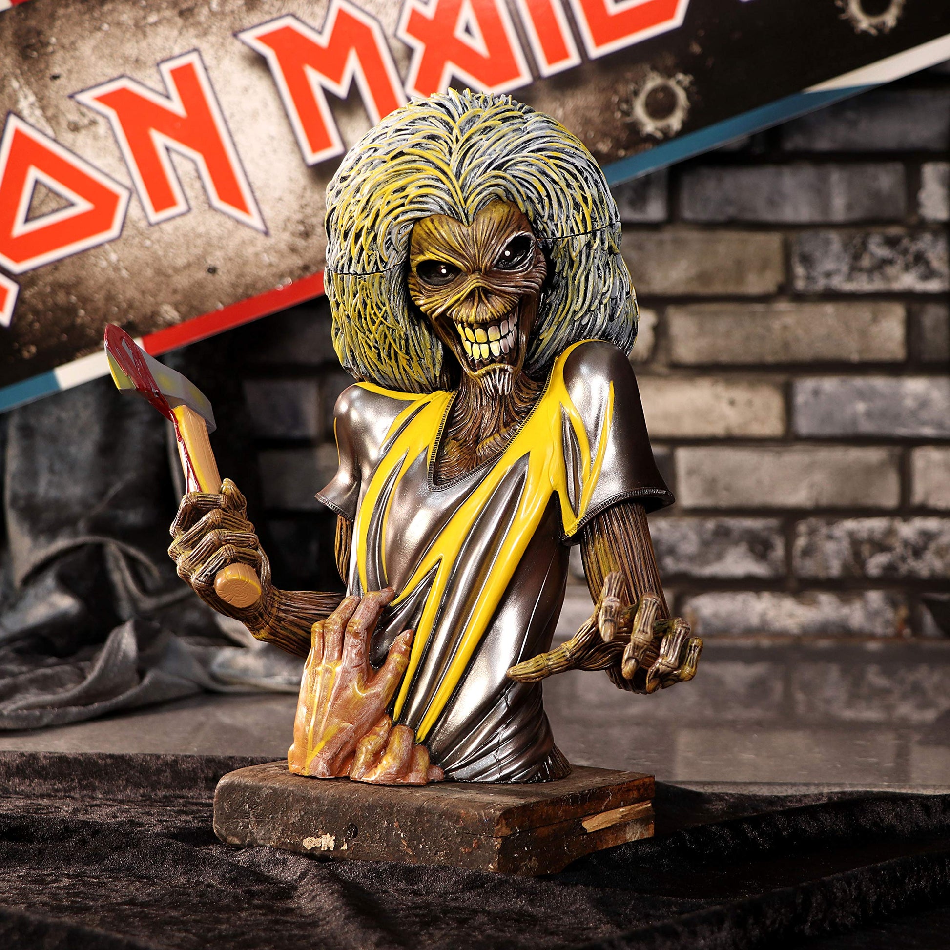 Iron Maiden The Killers Eddie Album Bust Box 30cm Officially Licensed 6