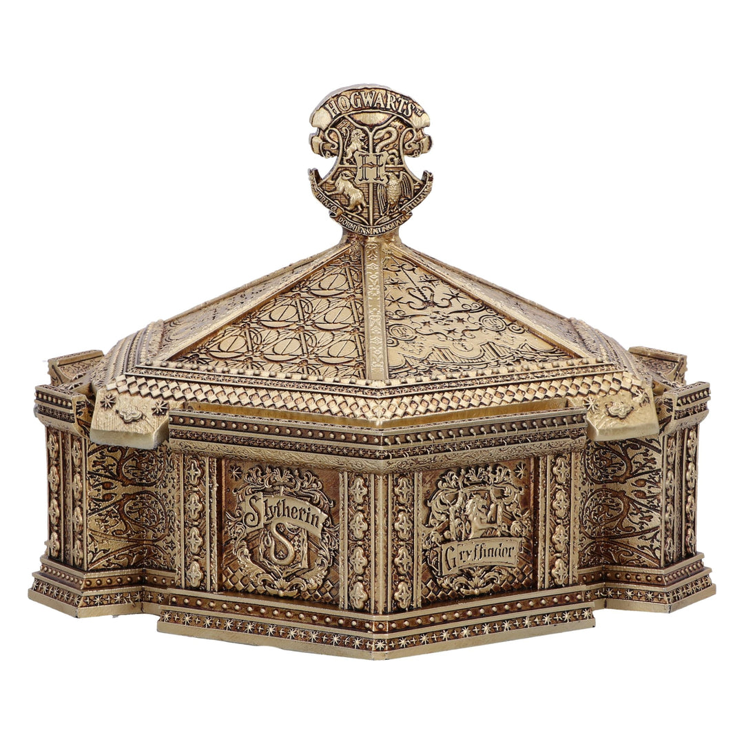 Harry Potter Hogwarts Trinket Box in Bronze 18cm