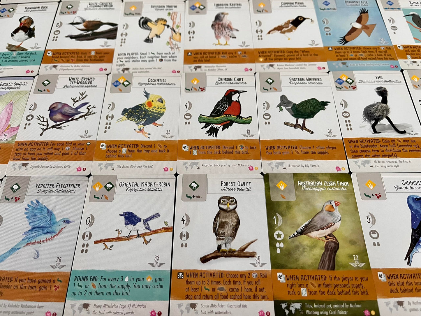 Wingspan Fan Art Pack Board Game by Stonemaier 5
