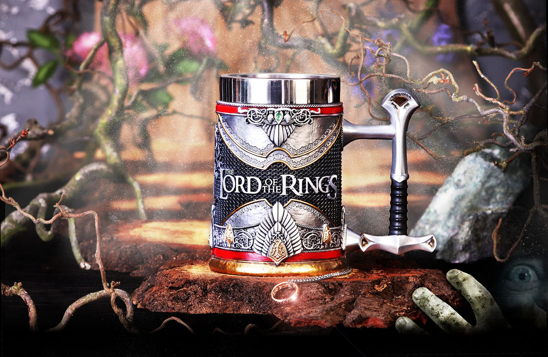 Lord of the Rings Aragorn Tankard 15.5cm Officially Licensed