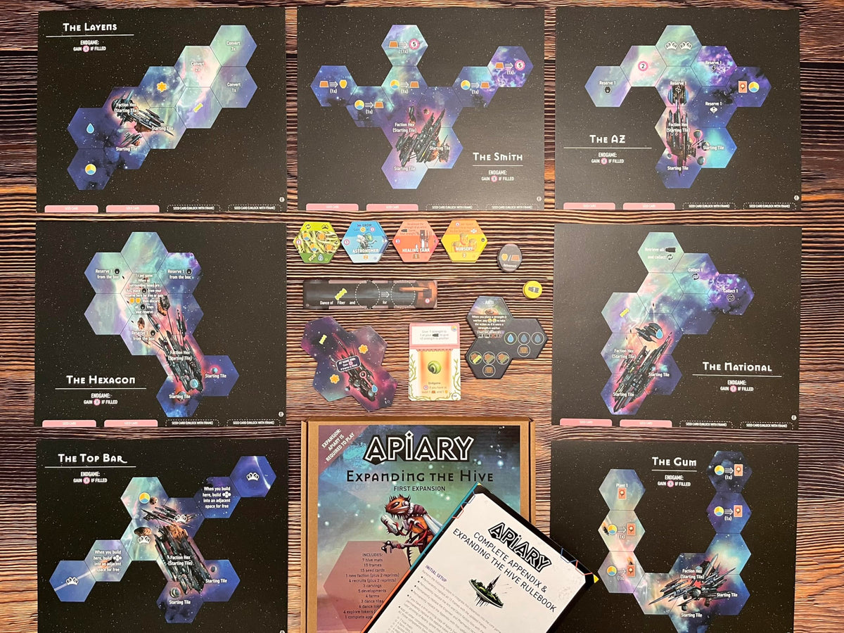 Expanding The Hive Apiary expansion Board Game by Stonemaier 10