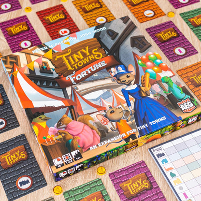 Tiny Towns Fortune Board Game Expansion